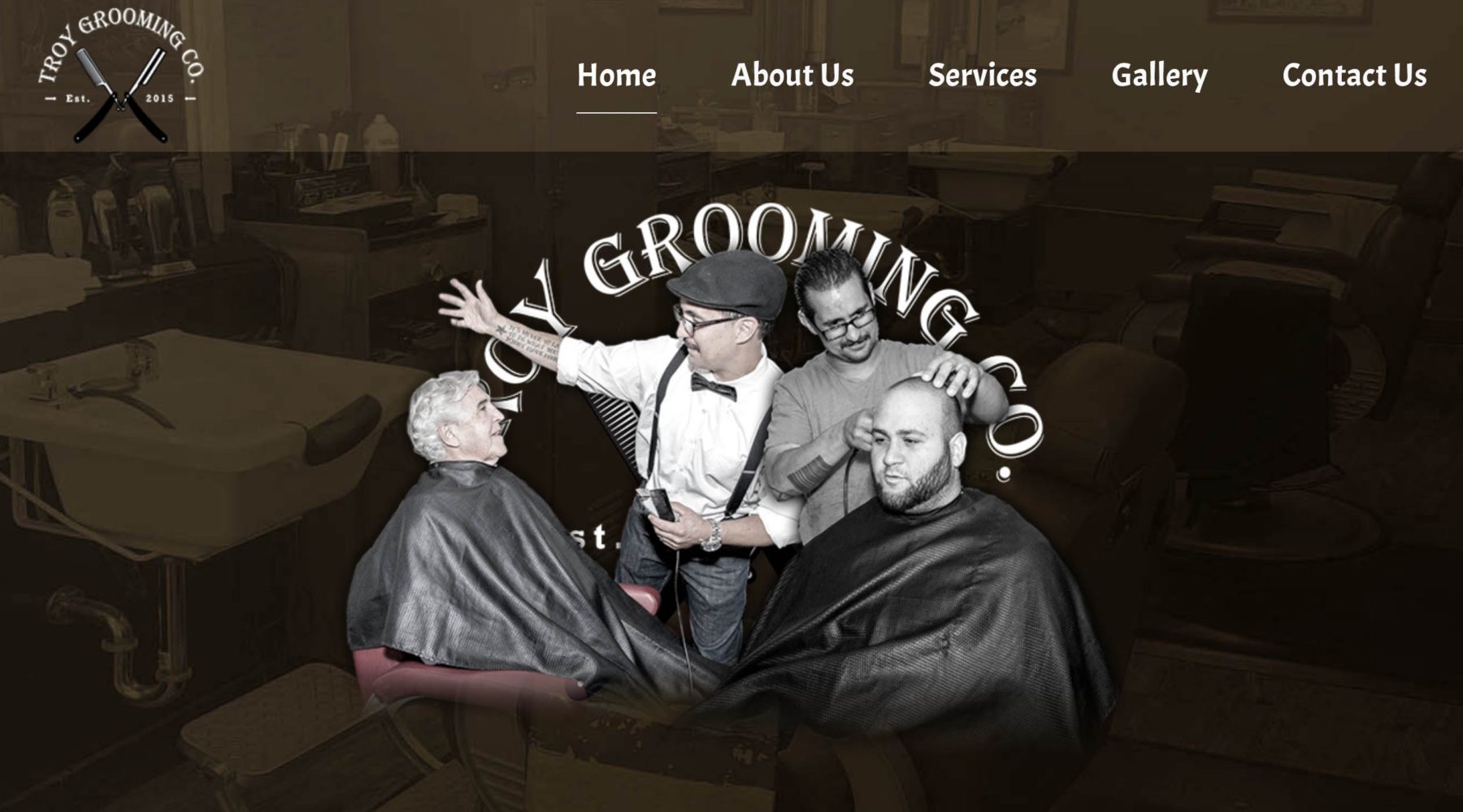 Barbershop Salon Website Design PPC Google Ads Marketing