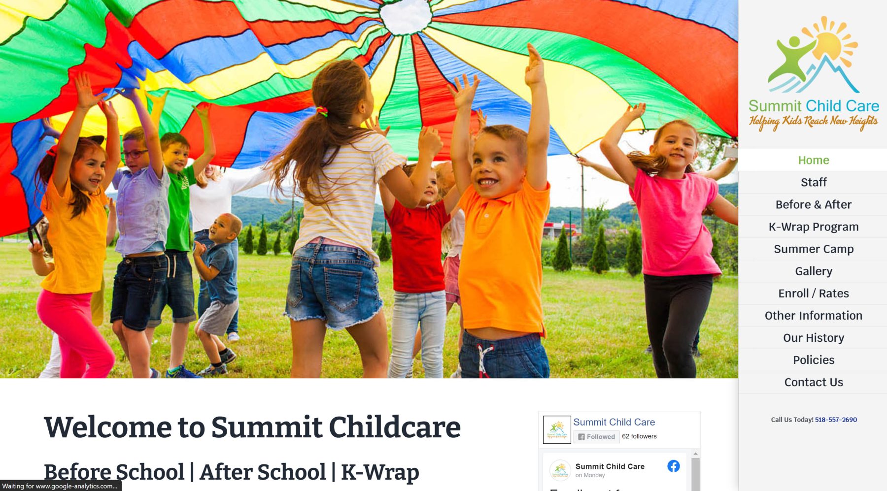 Childcare Website Design PPC Google Ads Marketing