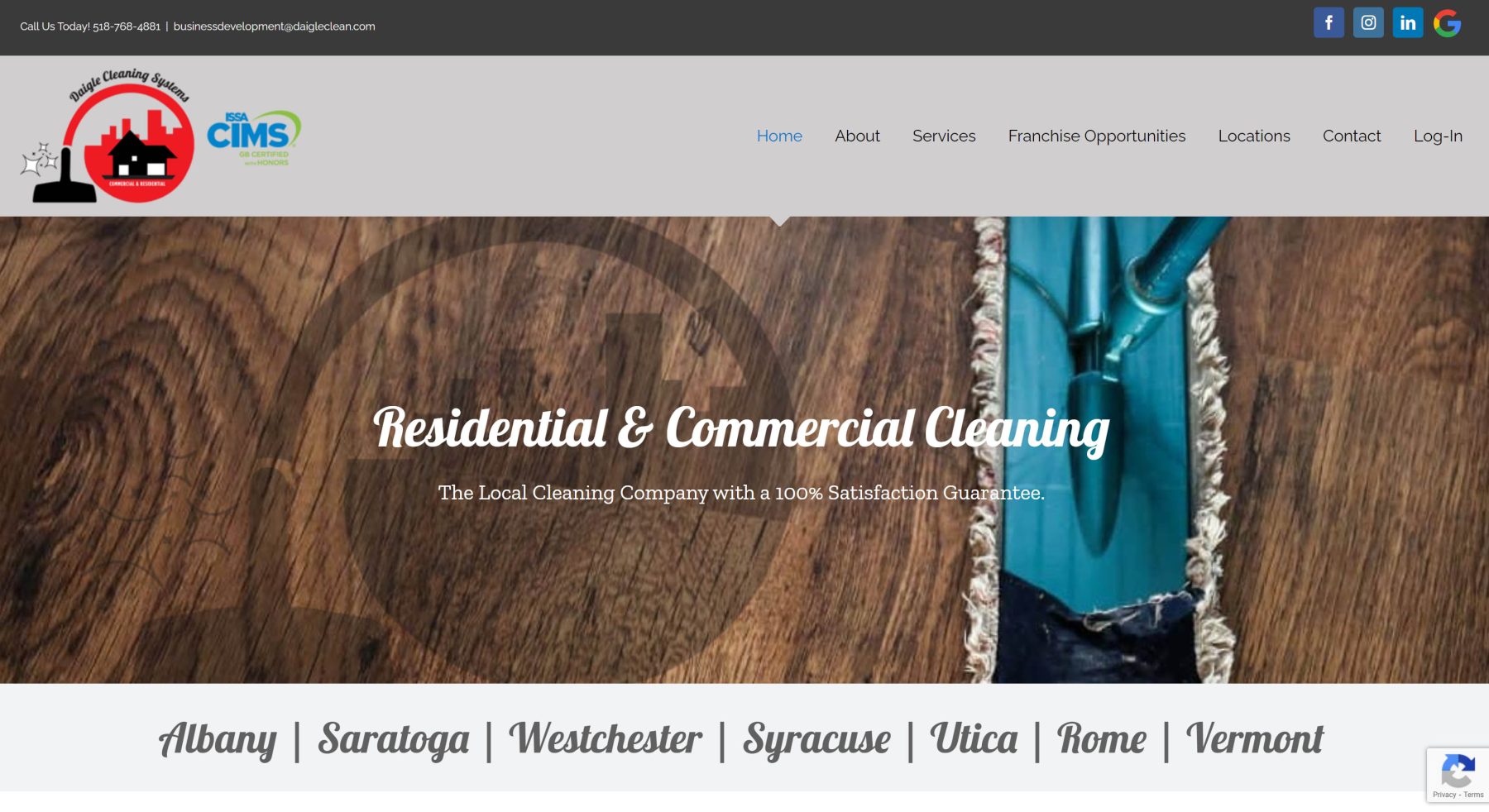 Cleaning Service Website Design PPC Google Ads Marketing